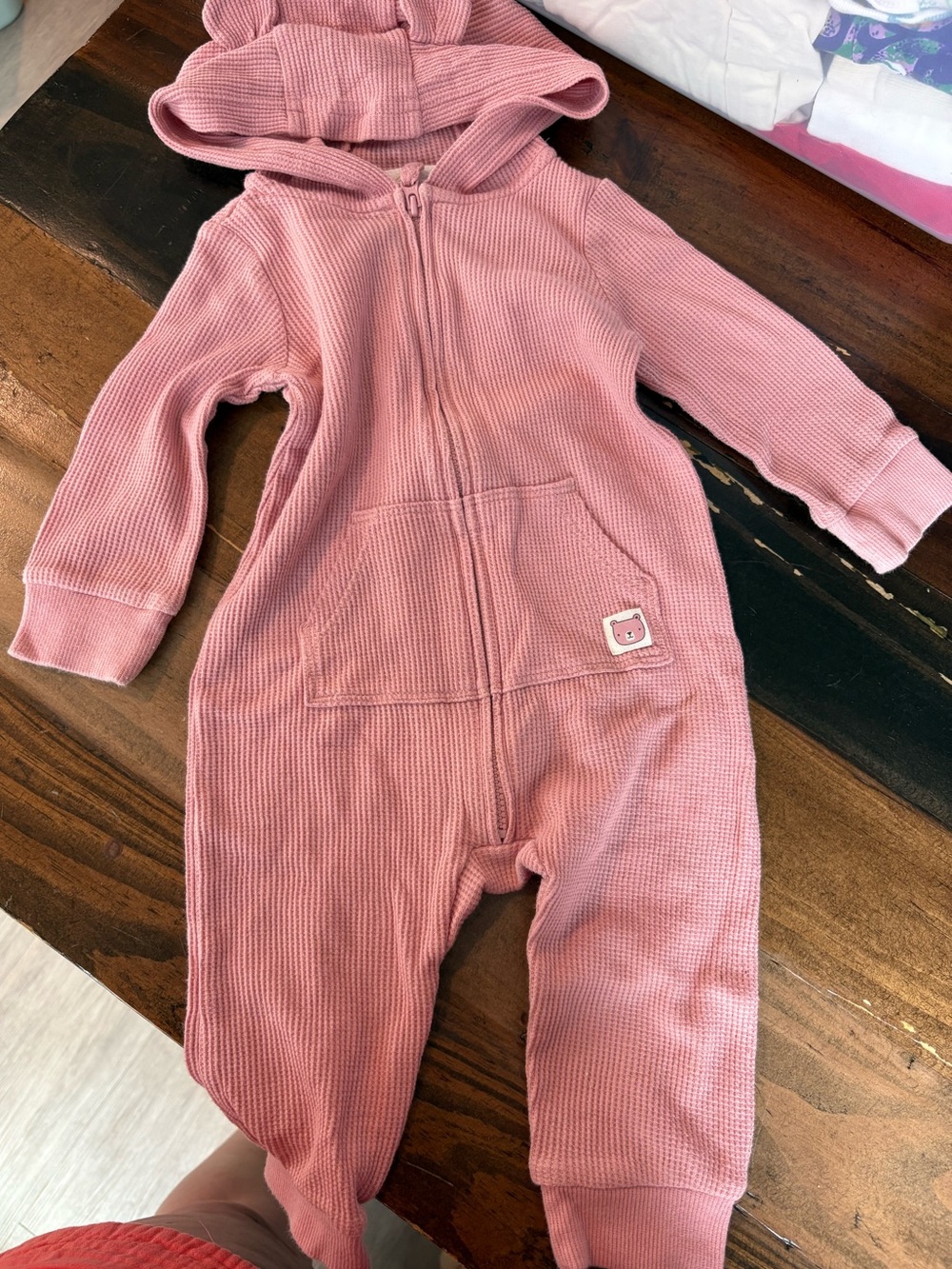 Carters waffle knit bodysuit